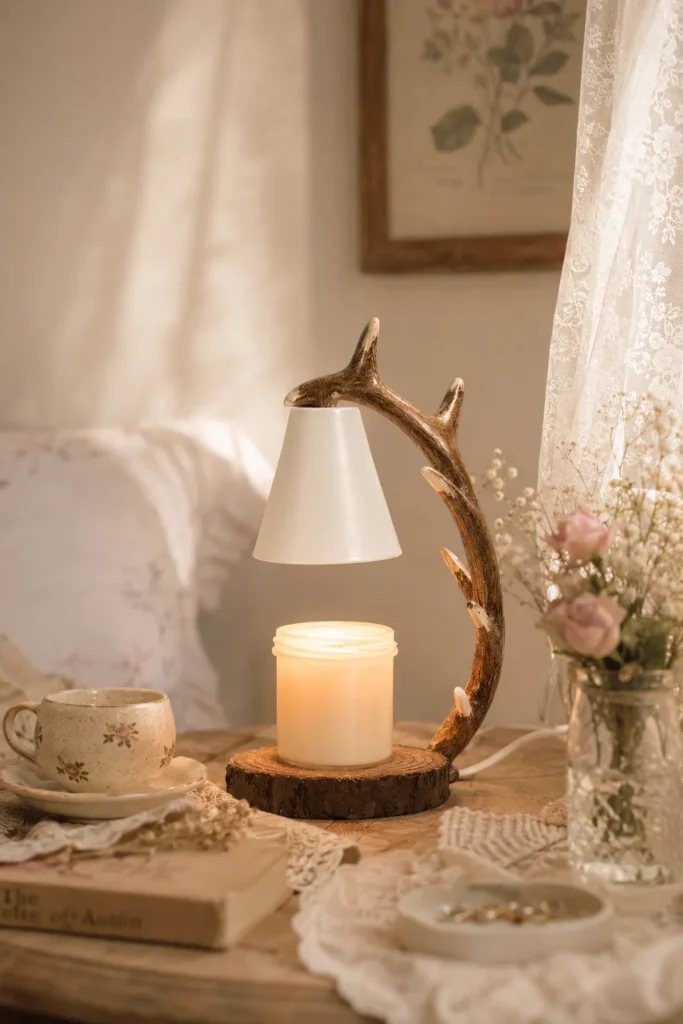 The Antler Candle Warmer Lamp