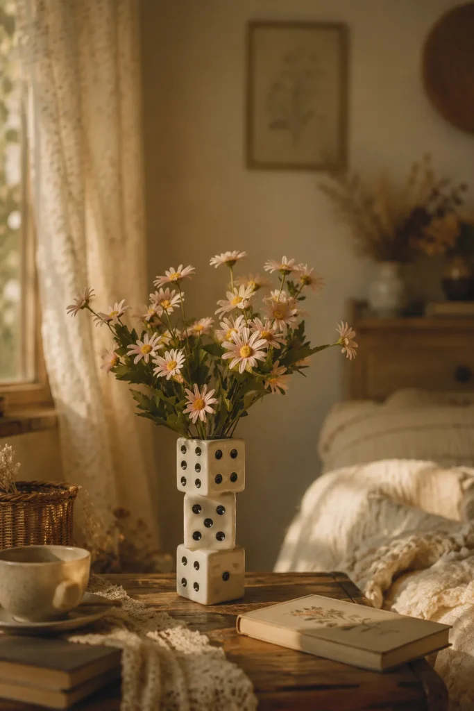 The Ceramic Dice Vase