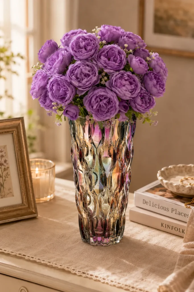 The Iridescent Vase That Shimmers Even When You're Not Looking