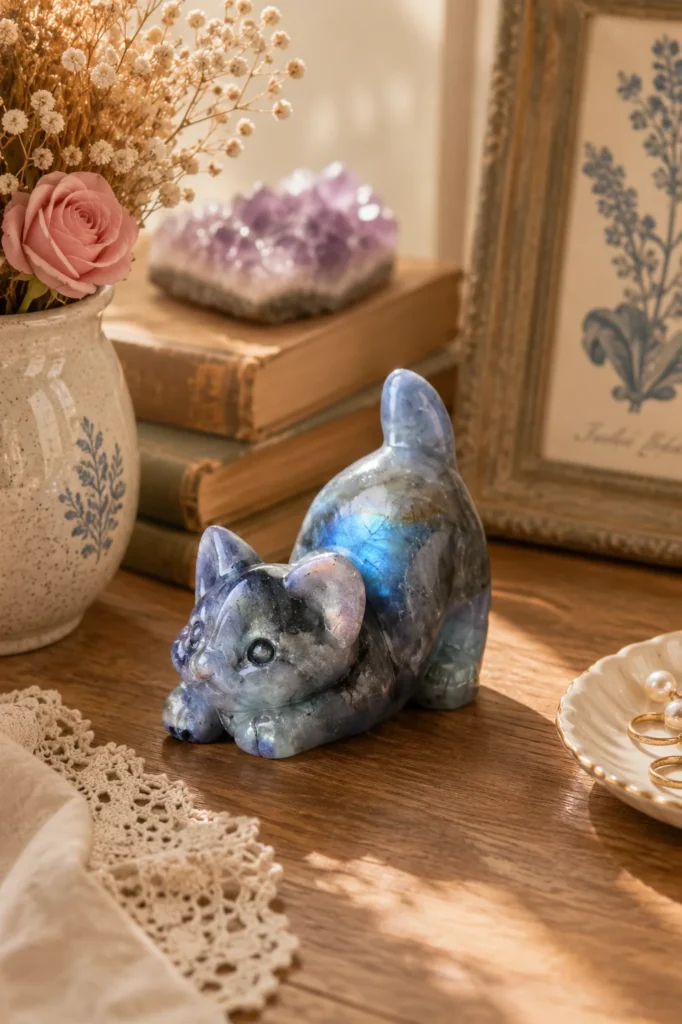 The Labradorite Cat Who Contains Multitudes