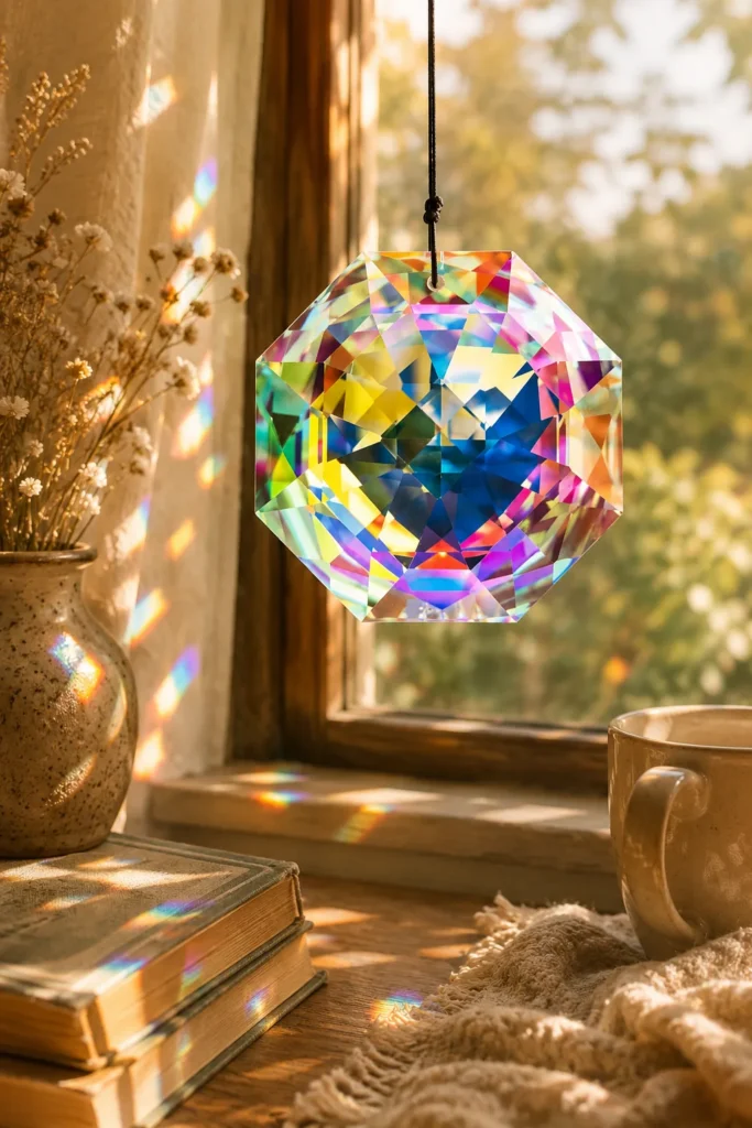 The Octagon Crystal That Turns Your Wall Into a Disco at 4pm
