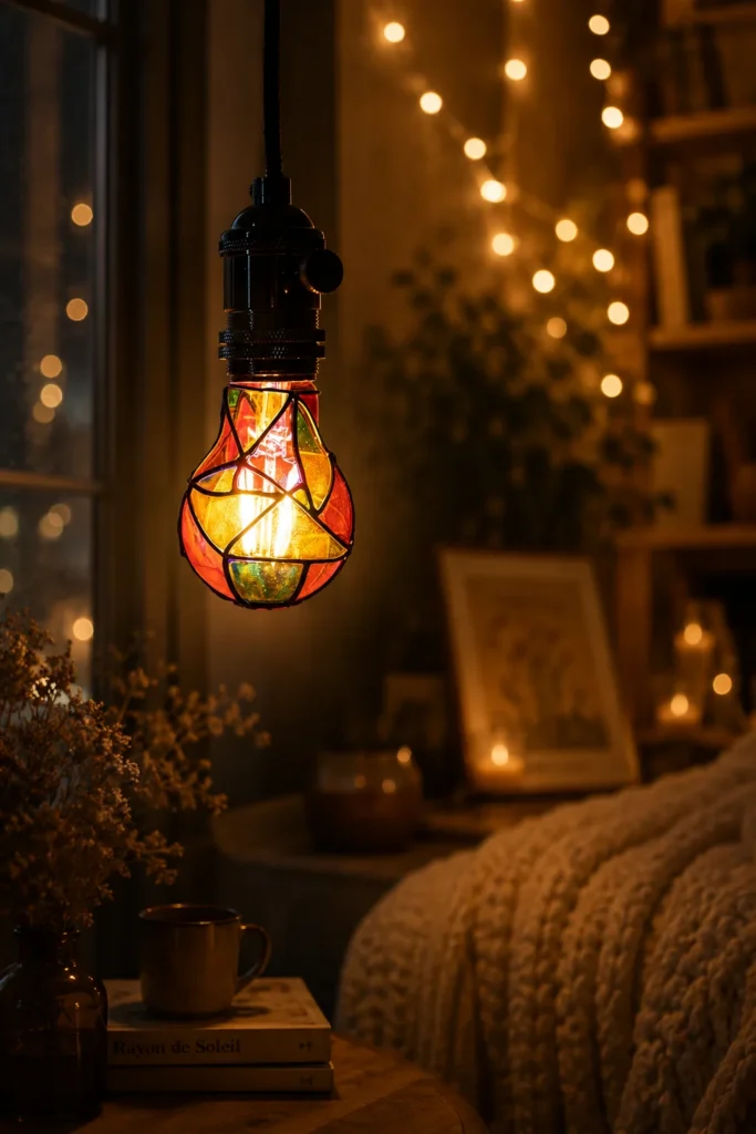 The Stained Glass Edison Bulb